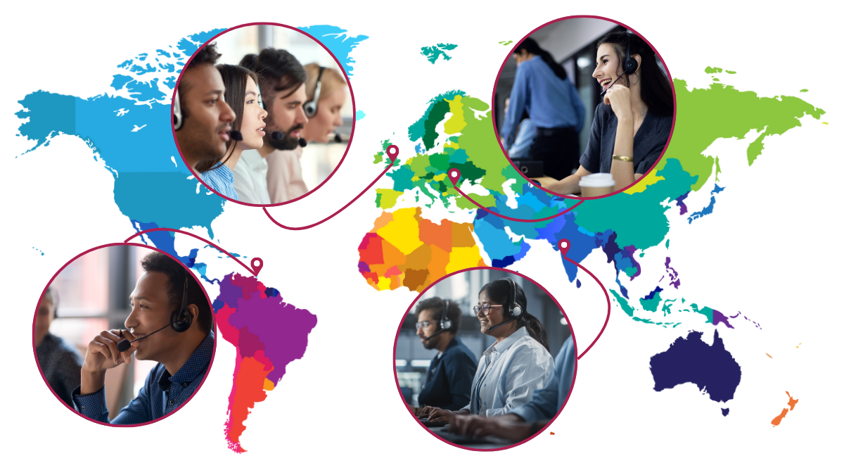 ESP global IT support regional centres